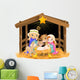 Holy Family Christmas Night Wall Decal