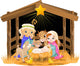Holy Family Christmas Night Wall Decal