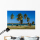 Palm beach of Mafia Island Wall Mural