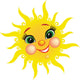 Sun Wall Decal