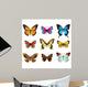 Butterflies photo-realistic vector set 