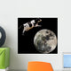 A Cow Jumping Over the Moon Wall Mural