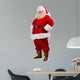 Santa Claus standing isolated on white background - full length 