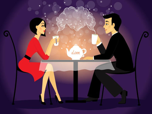 Dating couple scene, love confession 