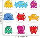 Retro video game monsters Wall Decal