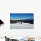 Ski Track Wall Decal