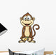 Vector Illustration of Monkey With Banana 