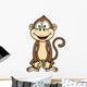 Vector Illustration of Monkey With Banana 