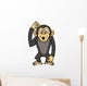 Vector Illustration of Monkey Wall Decal