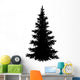 Christmas Fir Tree, Silhouette 