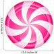 Peppermint Candy Wall Decal