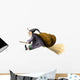 Befana Witch Broom Wall Decal
