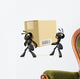 Ants Delivery Wall Decal