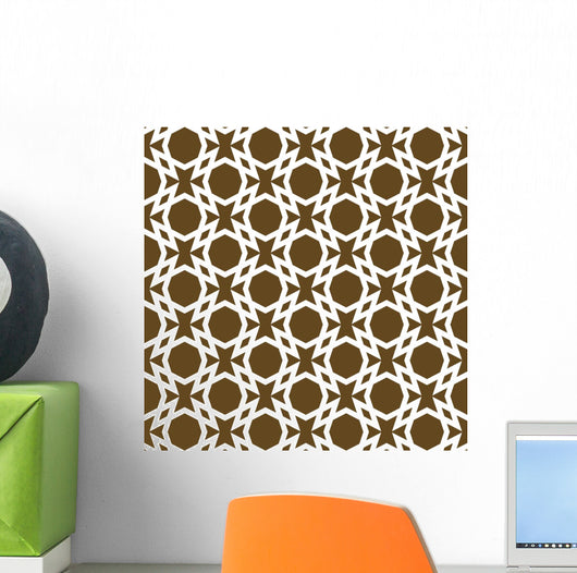 Ornamental Seamless Pattern Wall Decal