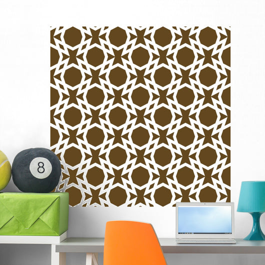 Ornamental Seamless Pattern Wall Decal