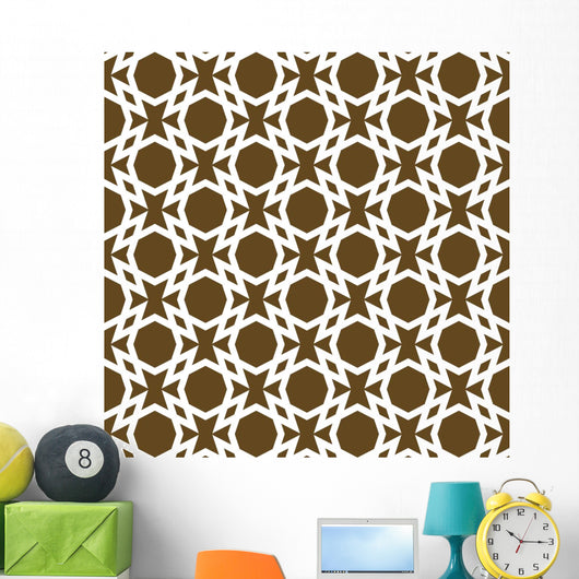 Ornamental Seamless Pattern Wall Decal