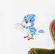 Cute Winter Bird Wall Decal