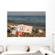 There's nothing better - a royal flush by the sea Wall Mural