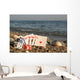 There's nothing better - a royal flush by the sea Wall Mural
