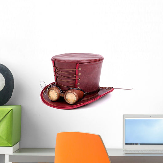 top hat Wall Mural