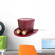 top hat Wall Mural
