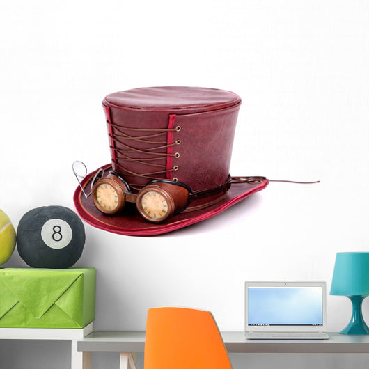 top hat Wall Mural