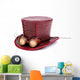 top hat Wall Mural