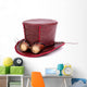 top hat Wall Mural