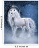 Regal White Unicorn Wall Mural
