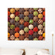 Seamless Texture with Spices Wall Decal