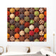 Seamless Texture with Spices Wall Decal
