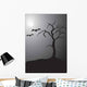 Halloween Night Scene Wall Decal