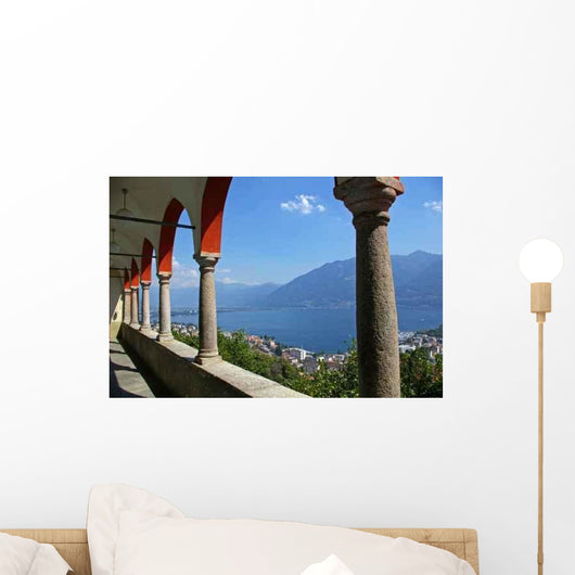 Divine-eye High above Locarno Wall Decal