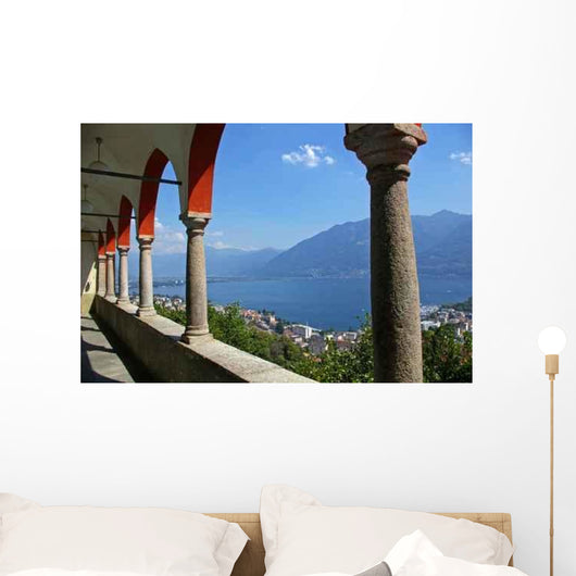 Divine-eye High above Locarno Wall Decal