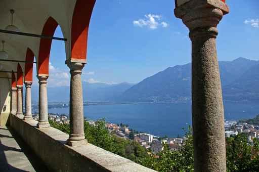 Divine-eye High above Locarno Wall Decal