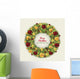 Christmas Wreath Wall Mural