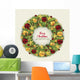 Christmas Wreath Wall Mural