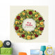 Christmas Wreath Wall Mural
