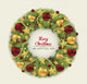 Christmas Wreath Wall Mural