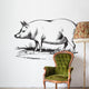 Swine Wall Decal