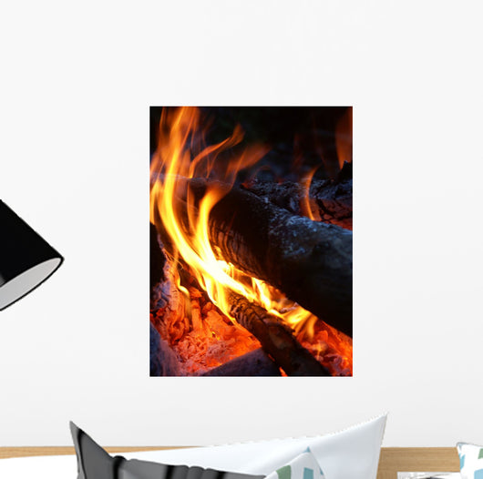 Fire Wall Mural