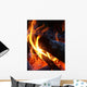 Fire Wall Mural
