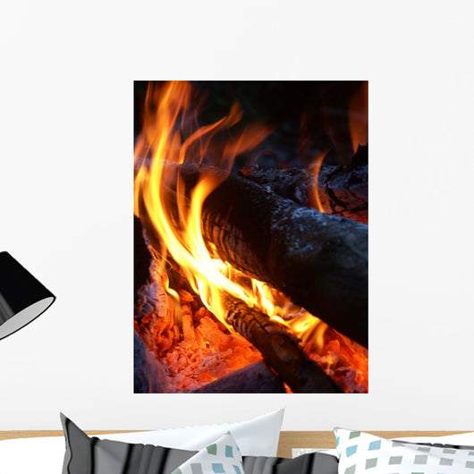 Fire Wall Mural