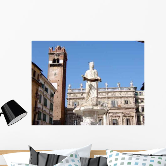 Square Verona Wall Decal