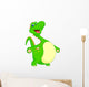 Cute Dinosaur Cartoon Wall Decal