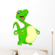 Cute Dinosaur Cartoon Wall Decal