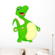 Cute Dinosaur Cartoon Wall Decal