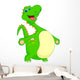 Cute Dinosaur Cartoon Wall Decal