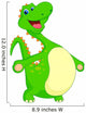 Cute Dinosaur Cartoon Wall Decal