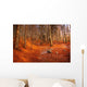 Orange Leaves Wall Decal